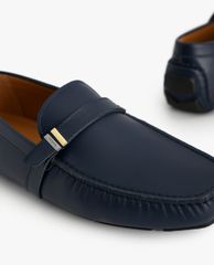 PEDRO - Giày lười nam mũi vuông Leather Moccasins