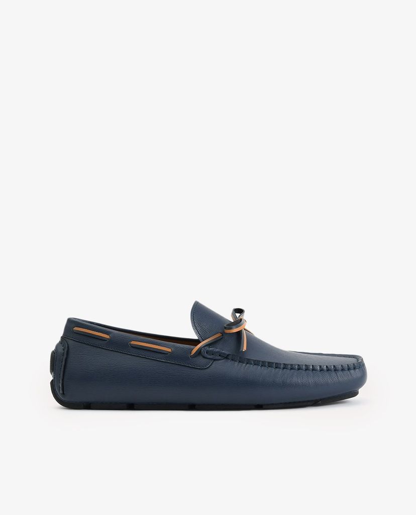 PEDRO - Giày lười nam mũi vuông Textured Leather