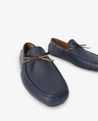 PEDRO - Giày lười nam mũi vuông Textured Leather
