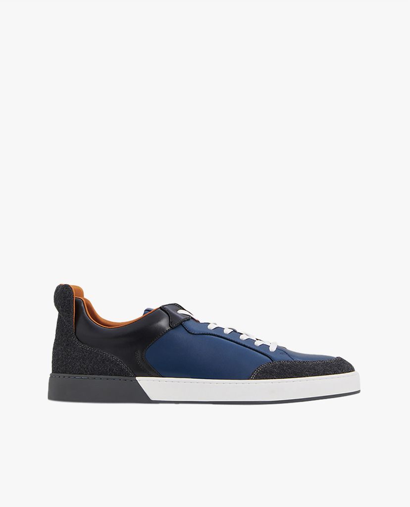 PEDRO - Giày thể thao nam thắt dây Felt Trim Lace Up