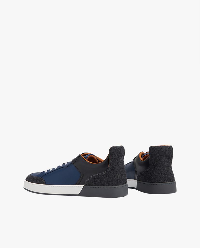 PEDRO - Giày thể thao nam thắt dây Felt Trim Lace Up