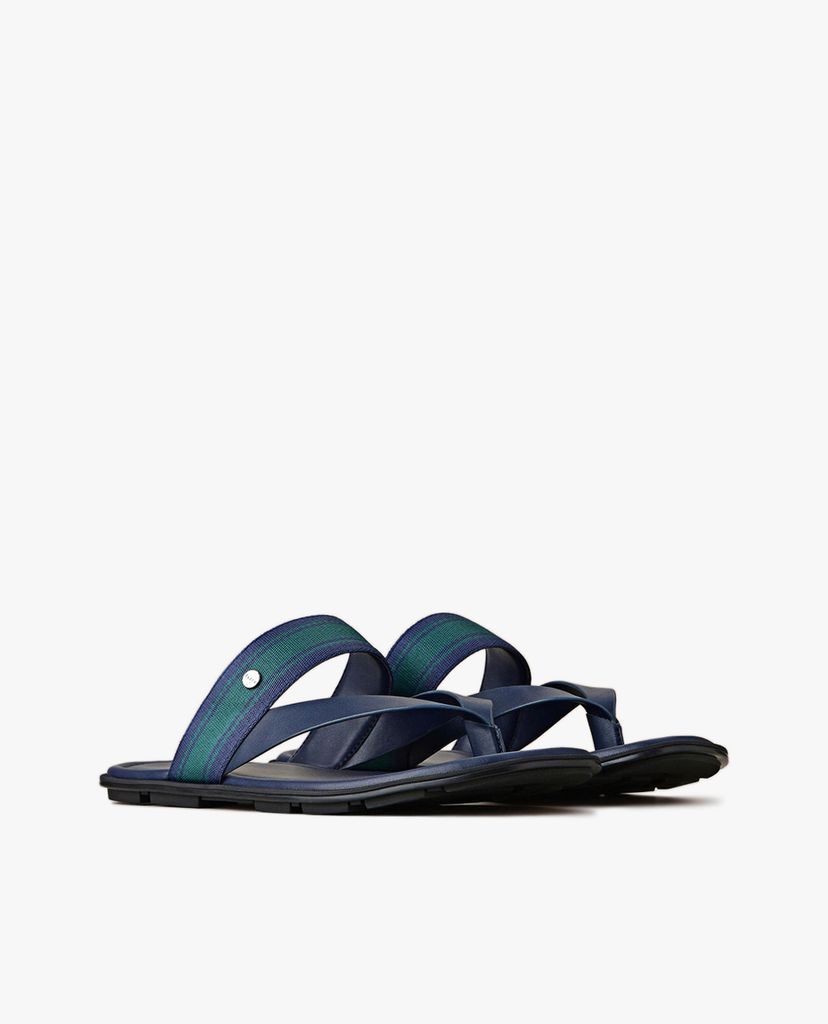 PEDRO - Giày sandal nam xỏ ngón phối quai ngang thời trang Stripe