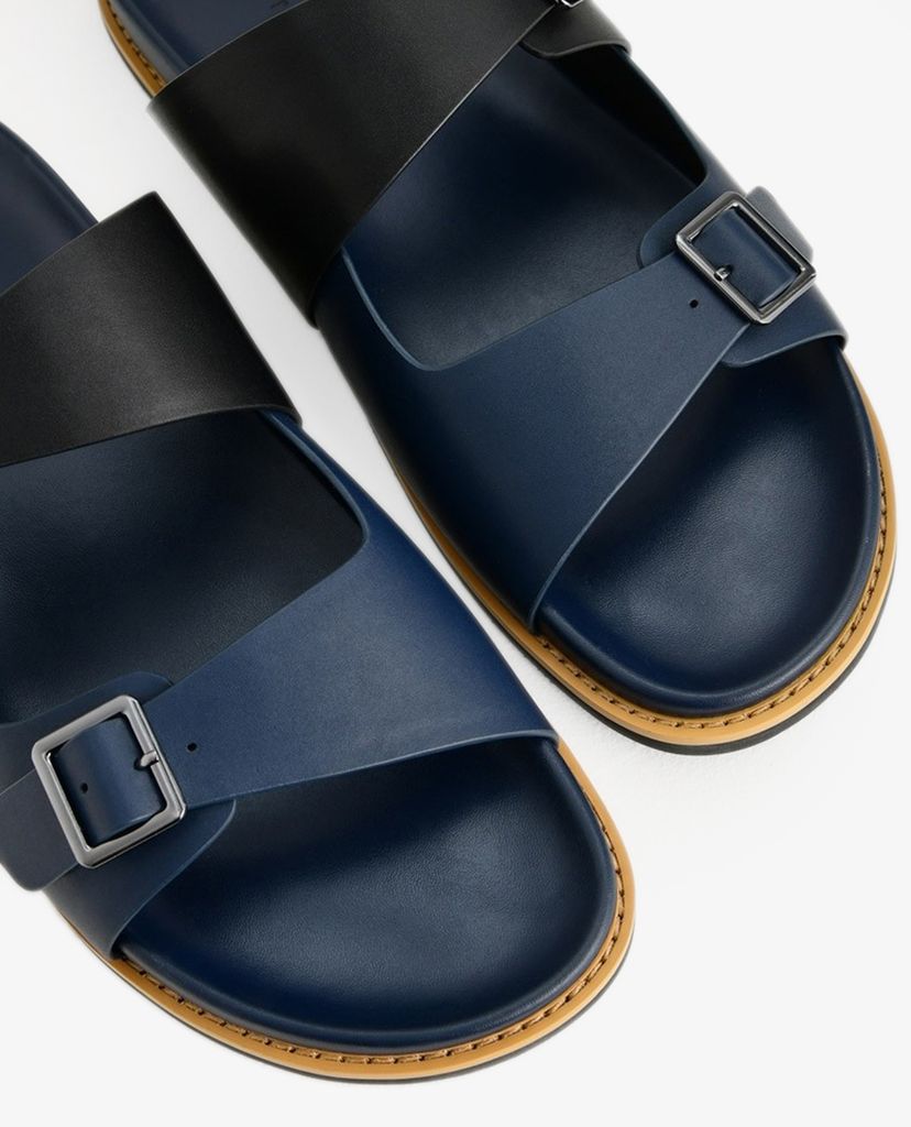 PEDRO - Giày sandals nam quai ngang Two Toned