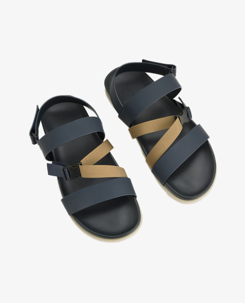 PEDRO - Sandal nam quai ngang Strappy Slingback