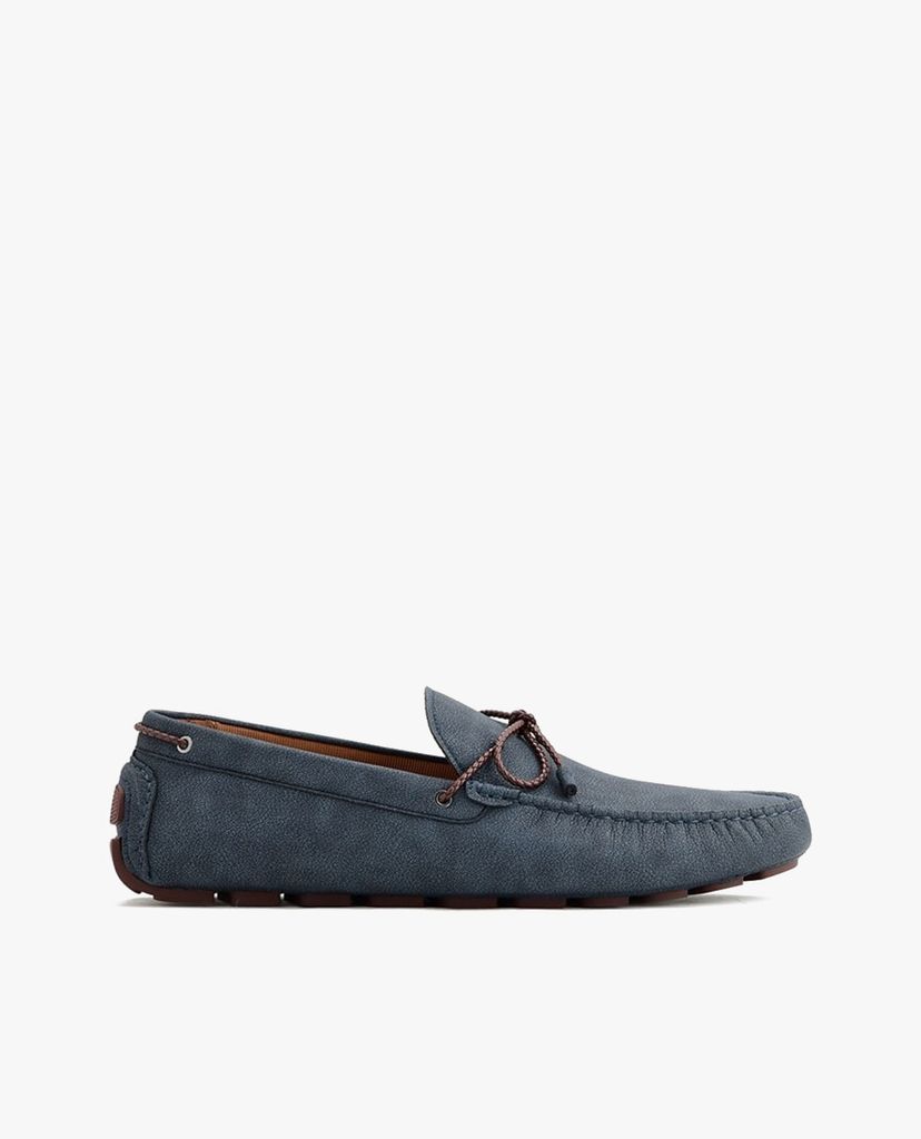 PEDRO - Giày lười nam phối nơ Pointed Toe Bow