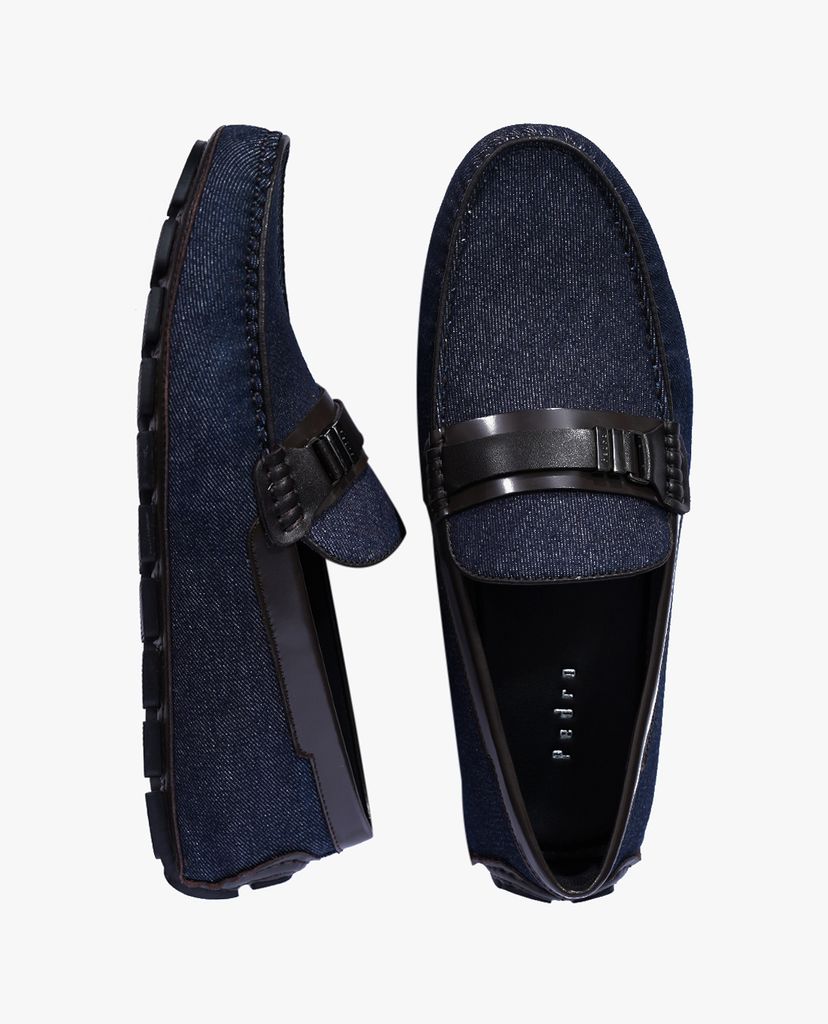 Giày mọi nam Denim Plain Toe