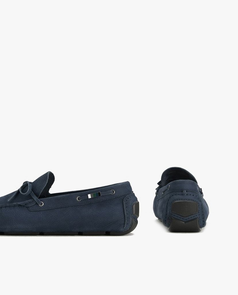 PEDRO - Giày lười nam Bow Detailed Nubuck