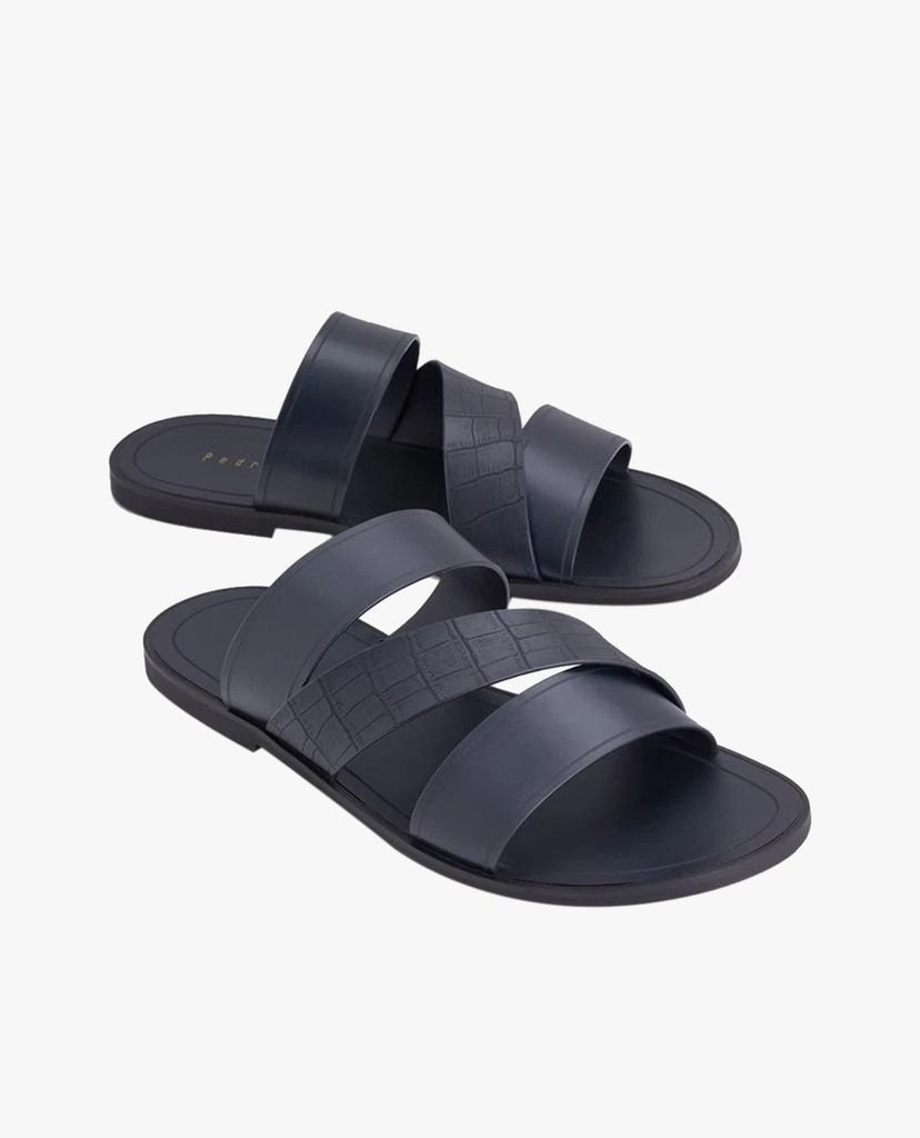 PEDRO - Giày sandals nam quai ngang Croc Effect
