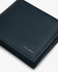 PEDRO - Ví nam dạng gập Leather Bi Fold