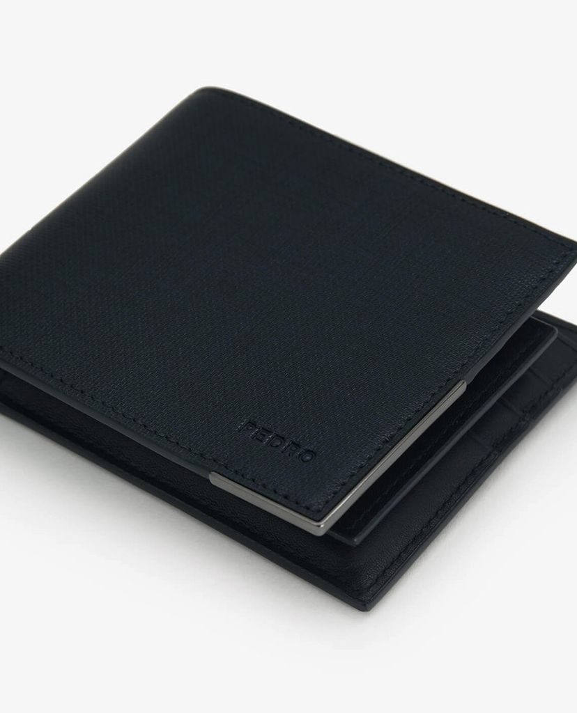PEDRO - Ví nam da dang gập Leather Bi Fold Flip