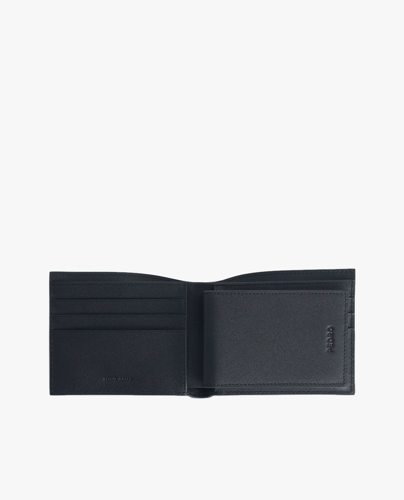 PEDRO - Ví nam dạng gập Textured Leather Bi Fold