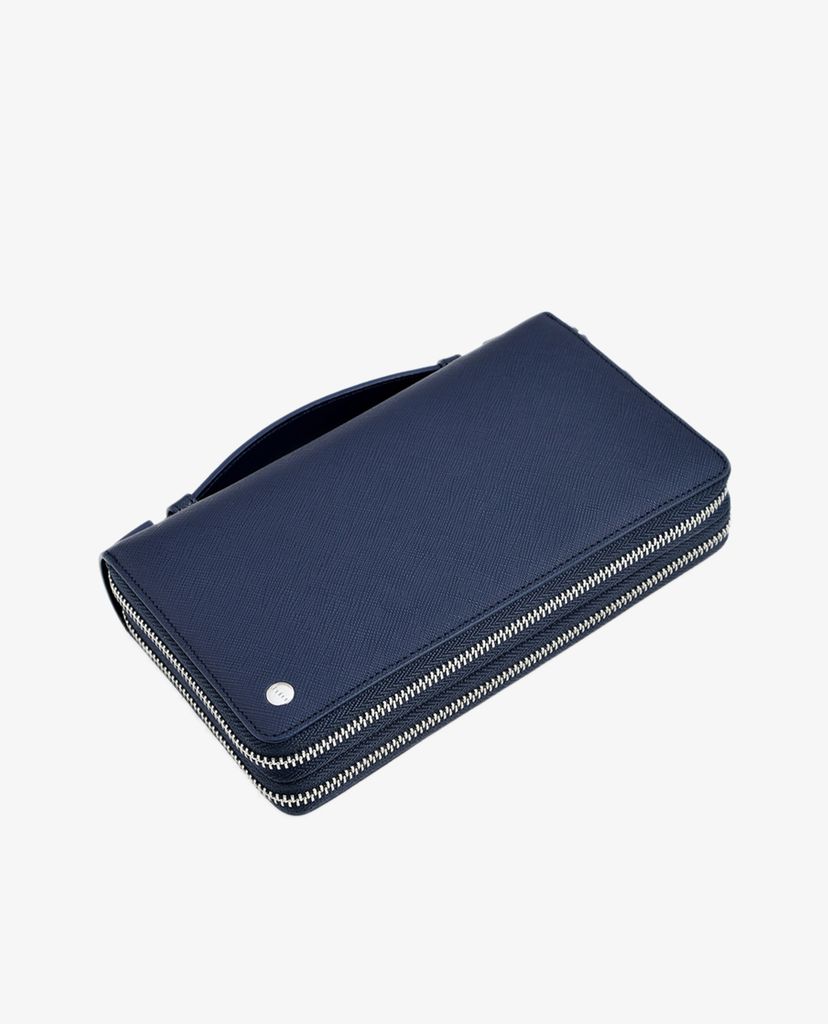 PEDRO - Ví nam cầm tay dáng dài Leather Zip Around Travel Organizer