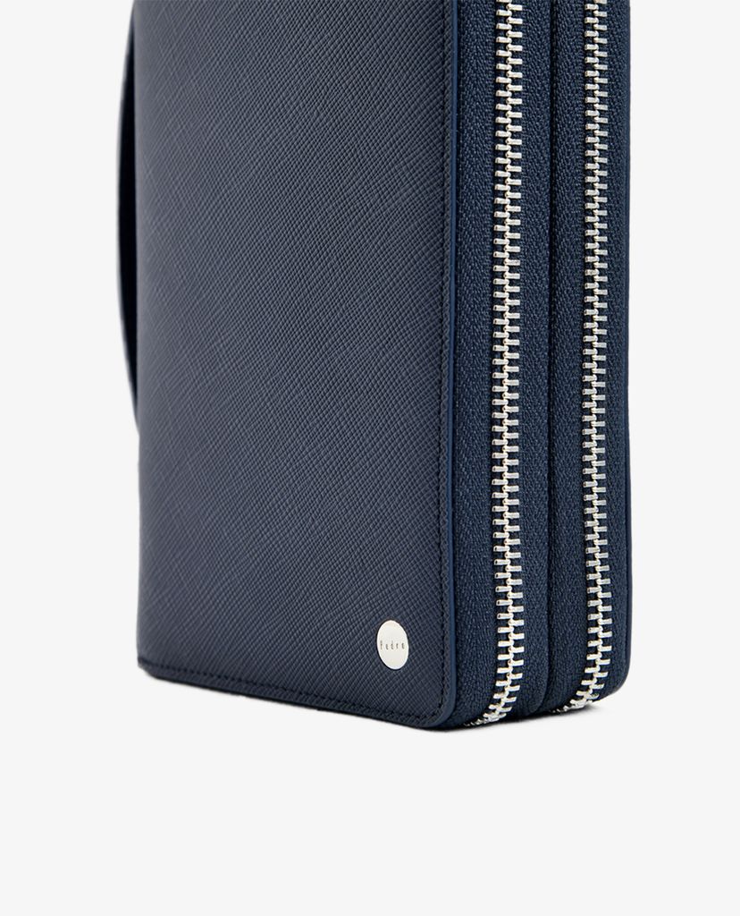 PEDRO - Ví nam cầm tay dáng dài Leather Zip Around Travel Organizer