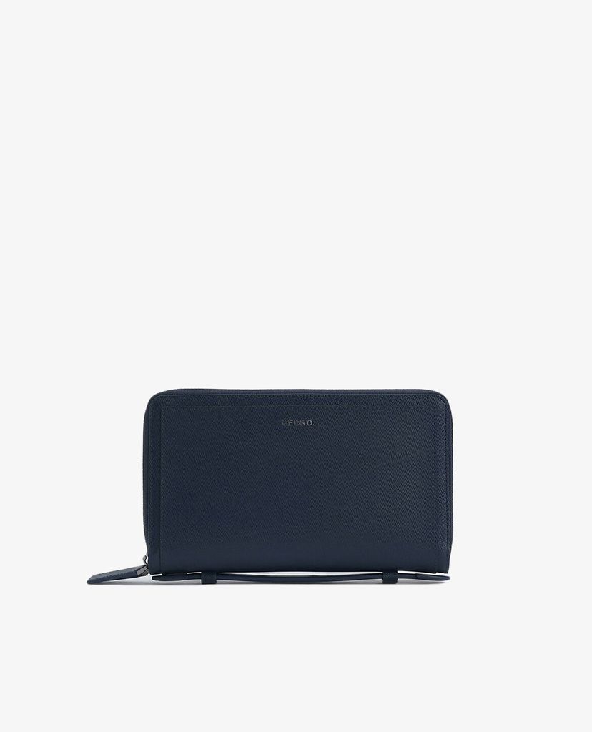 PEDRO - Ví nam cầm tay dáng dài Textured Leather Travel Organiser