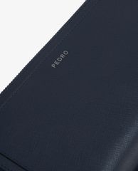 PEDRO - Ví nam cầm tay dáng dài Textured Leather Travel Organiser