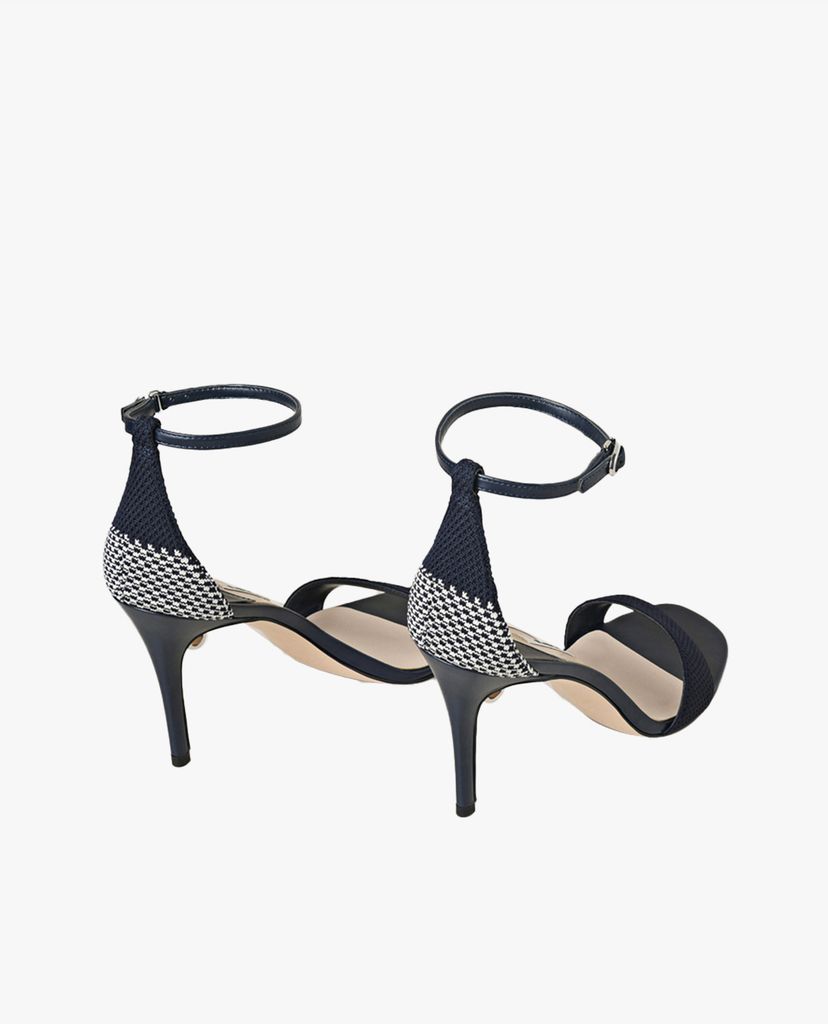 PEDRO - Giày cao gót hở mũi Knitted Detachable Strap
