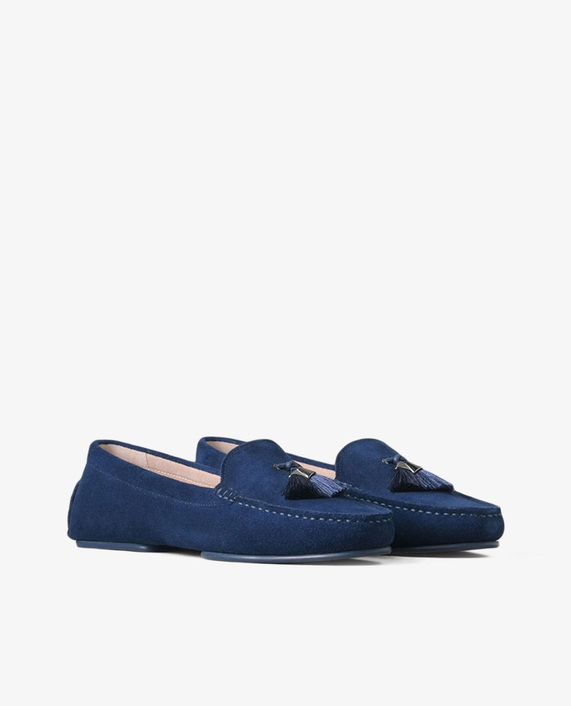 PEDRO - Giày đế bệt nữ mũi tròn Tassel Moccasins