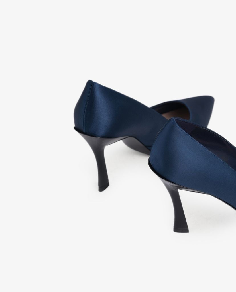 PEDRO - Giày cao gót mũi nhọn Satin Pumps In Curved