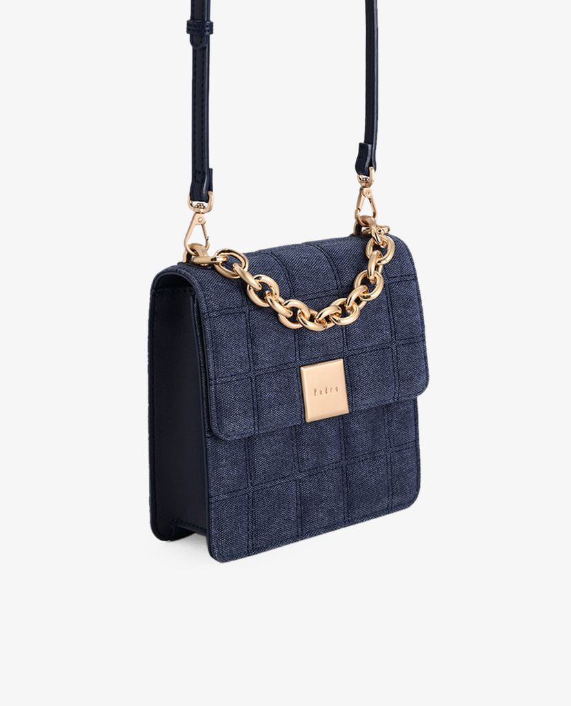PEDRO - Túi đeo chéo nữ hình vuông Quilted Mini