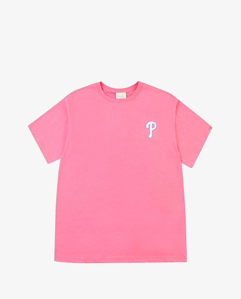 MLB - Áo thun cổ tròn ngắn tay Neon Art Basic Over Fit