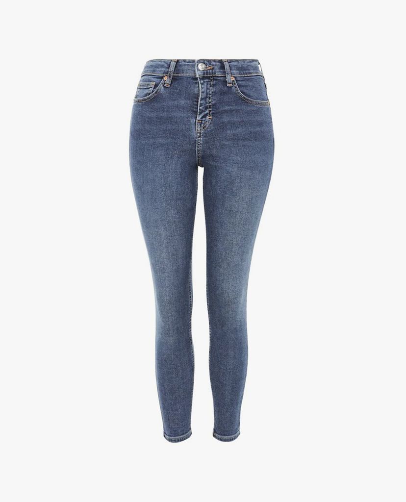 TOPSHOP - Quần jeans nữ phom ôm Rich Blue Jamie