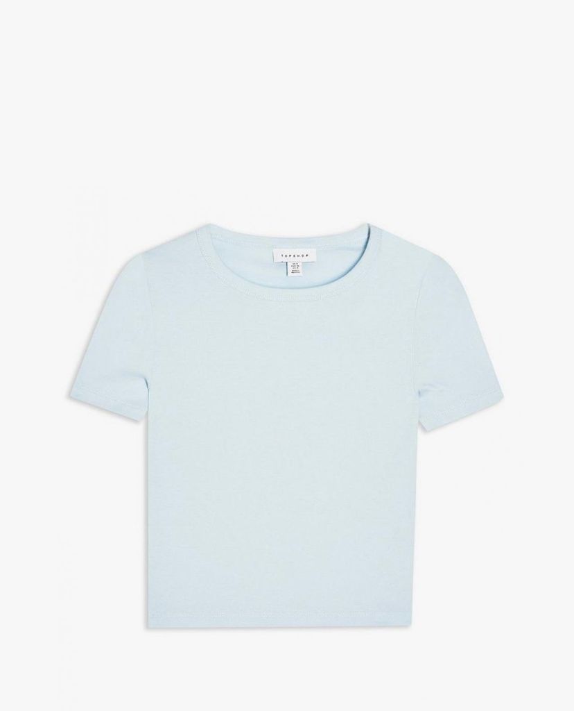 TOPSHOP - Áo thun nữ ngắn tay phom ôm