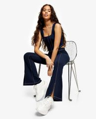 TOPSHOP - Quần denim nữ ống loe Stretch Flare