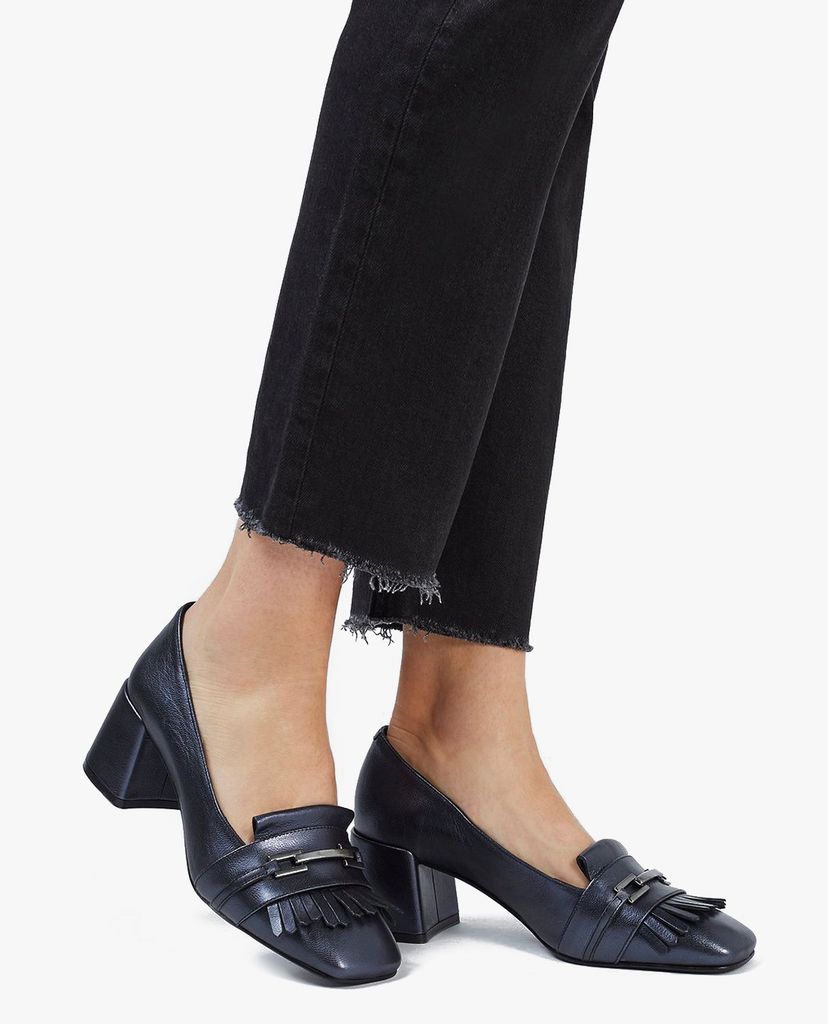 TOPSHOP - Giày cao gót mũi vuông JUSTIFY Fringe