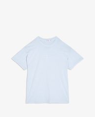 TOPMAN - Áo thun nam ngắn tay cổ tròn Blue Oslo Vertical Overdye Print