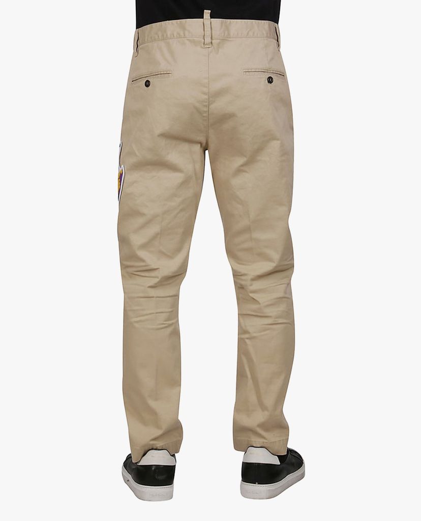 DSQUARED2 - Quần khaki nam phom suông thời trang
