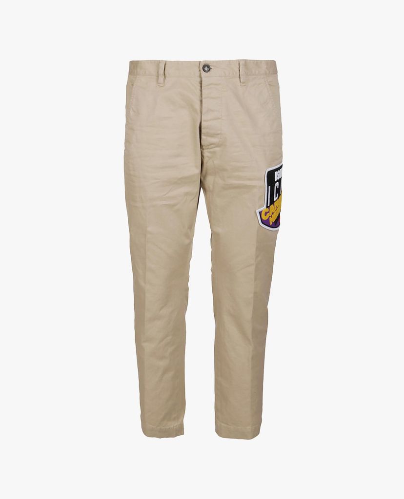 DSQUARED2 - Quần khaki nam phom suông thời trang
