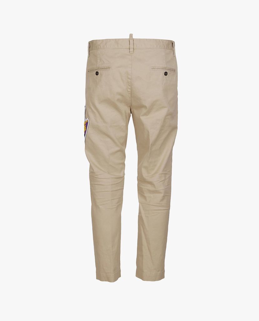 DSQUARED2 - Quần khaki nam phom suông thời trang
