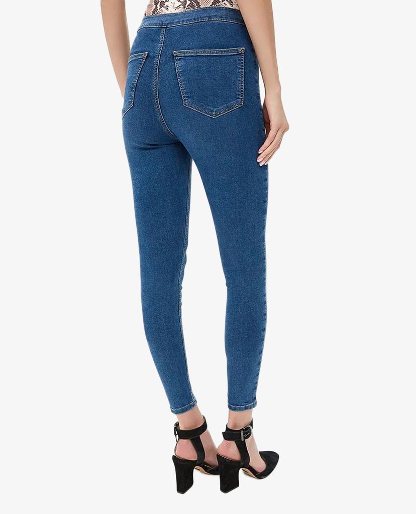 TOPSHOP - Quần jeans nữ lưng cao phom ôm thời trang