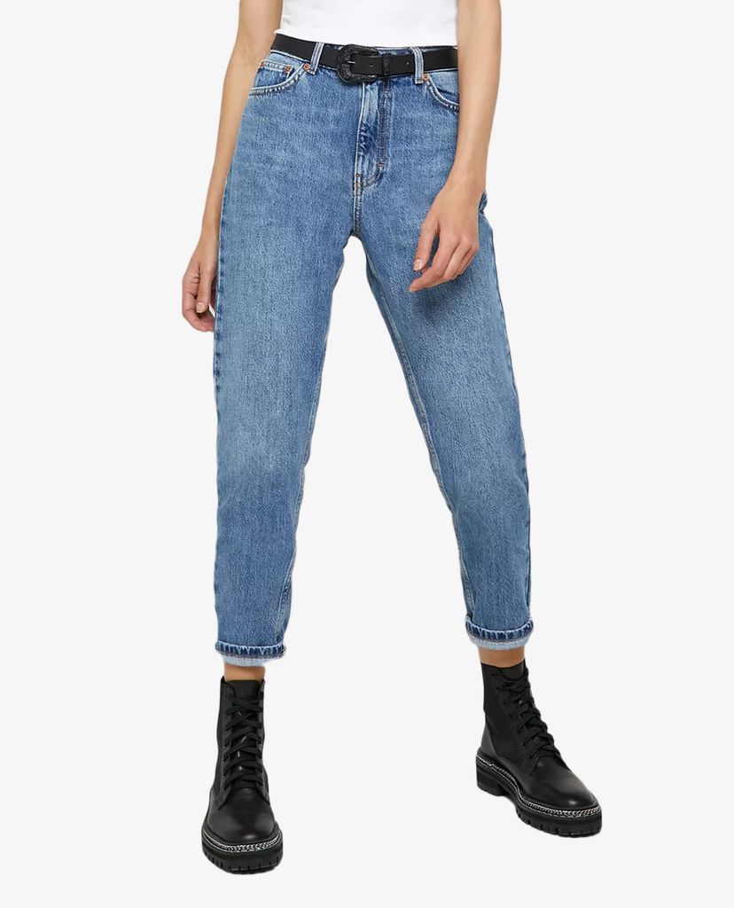 TOPSHOP - Quần jeans nữ lưng cao High Rise Mom