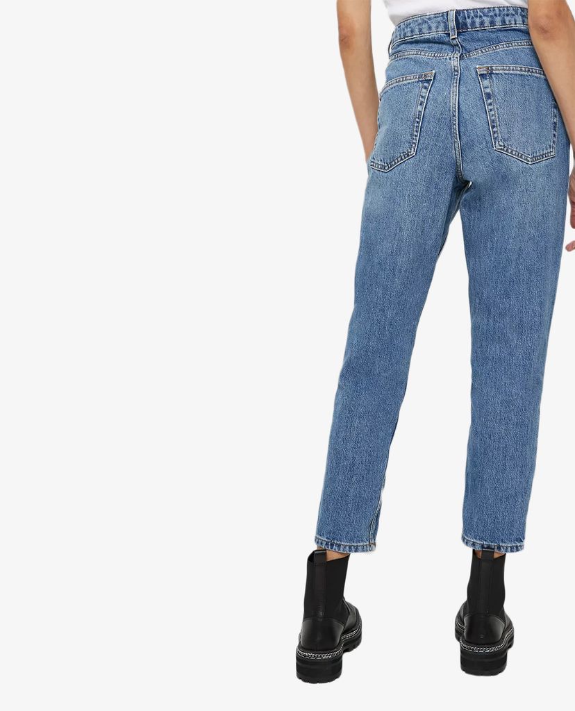 TOPSHOP - Quần jeans nữ lưng cao High Rise Mom