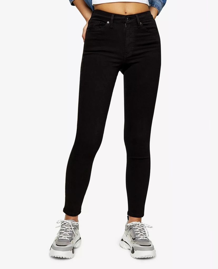 TOPSHOP - Quần jeans nữ phom skinny Black Jamie