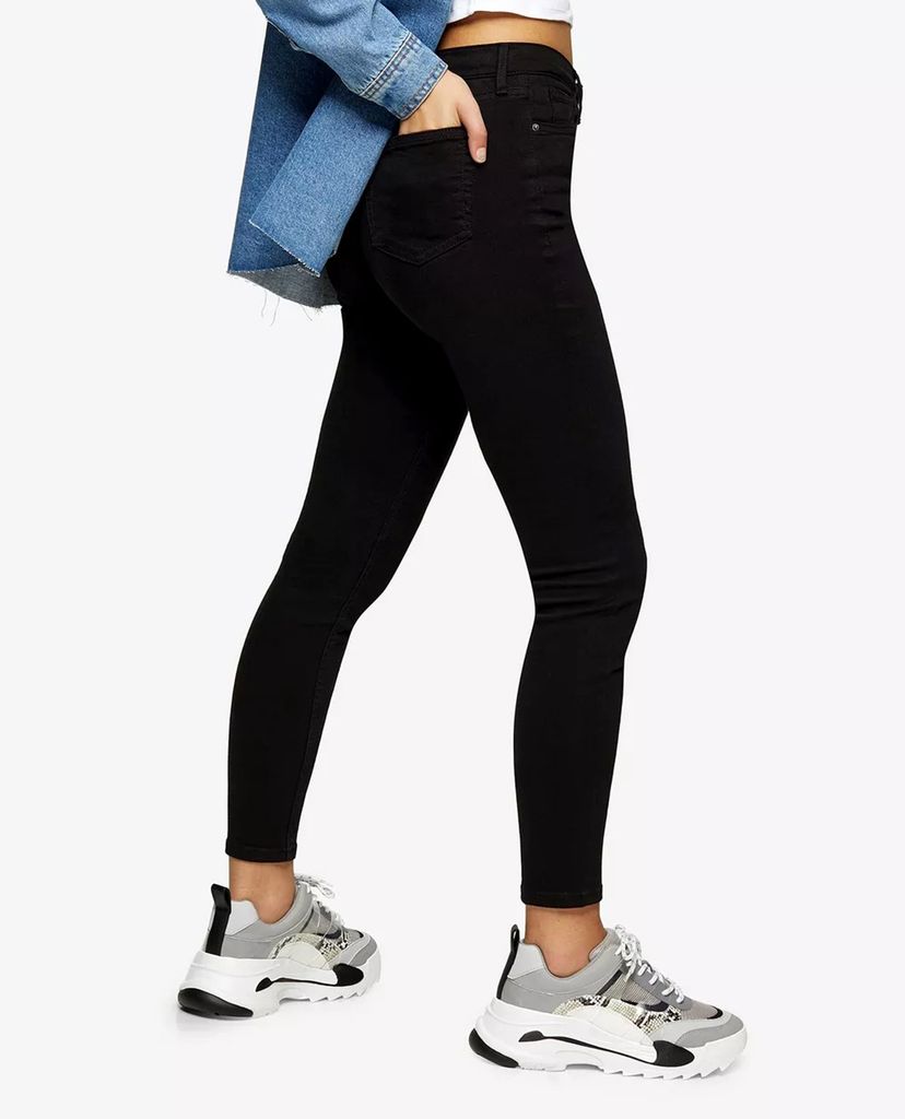 TOPSHOP - Quần jeans nữ phom skinny Black Jamie