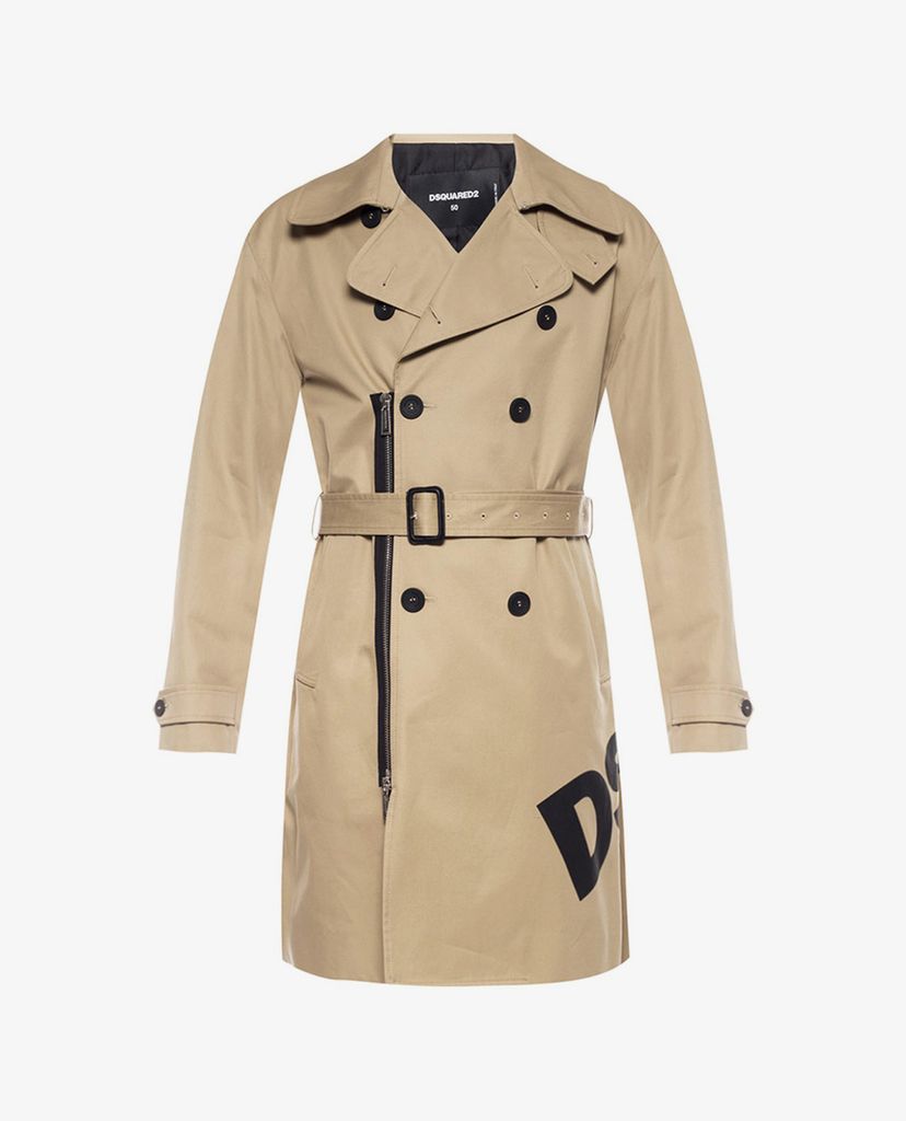 DSQUARED2 - Áo măng tô nam Double-breasted