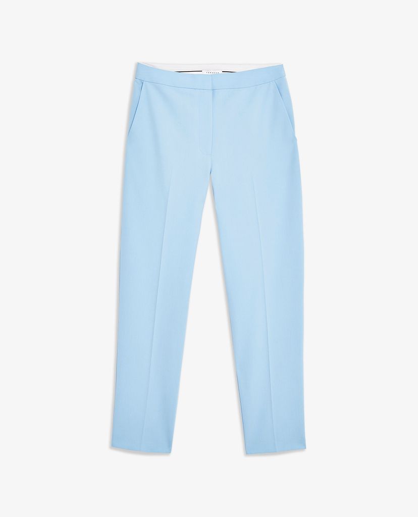TOPSHOP - Quần tây nữ ống đứng Pale Blue