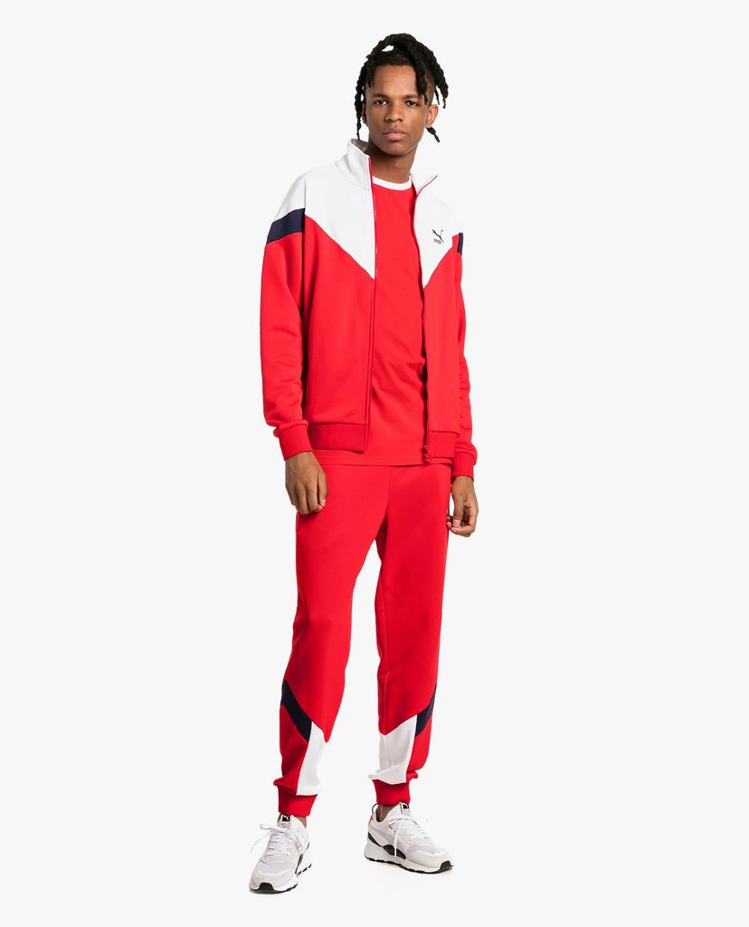 PUMA - Áo khoác nam cổ cao Iconic MCS Track