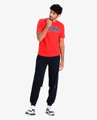 PUMA - Áo thun nam cổ tròn tay ngắn Train ATHLETICS