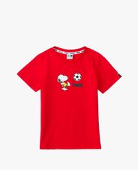 PUMA - Áo thun trẻ em tay ngắn Puma X Peanuts Sportstyle