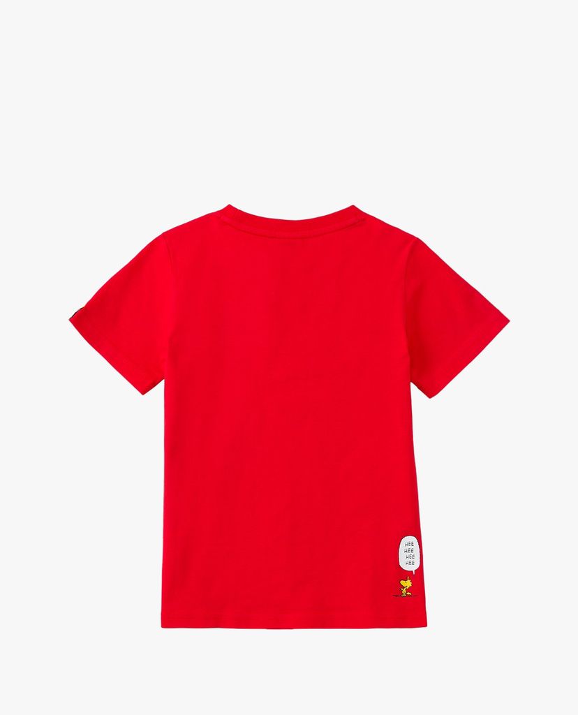PUMA - Áo thun trẻ em tay ngắn Puma X Peanuts Sportstyle