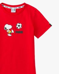 PUMA - Áo thun trẻ em tay ngắn Puma X Peanuts Sportstyle