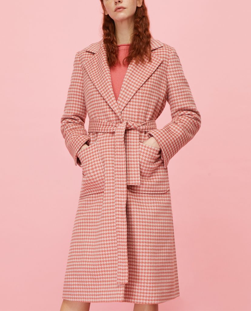 MAX&Co. - Áo măng tô nữ phối thắt lưng Pure Wool Runaway