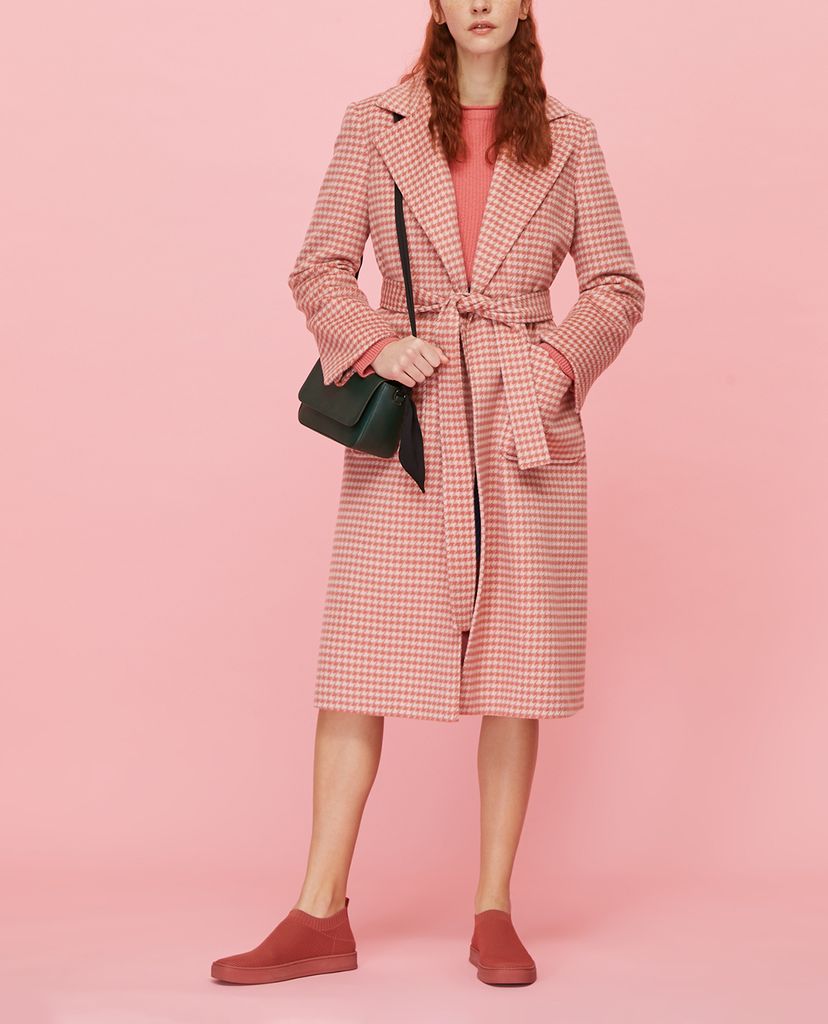 MAX&Co. - Áo măng tô nữ phối thắt lưng Pure Wool Runaway