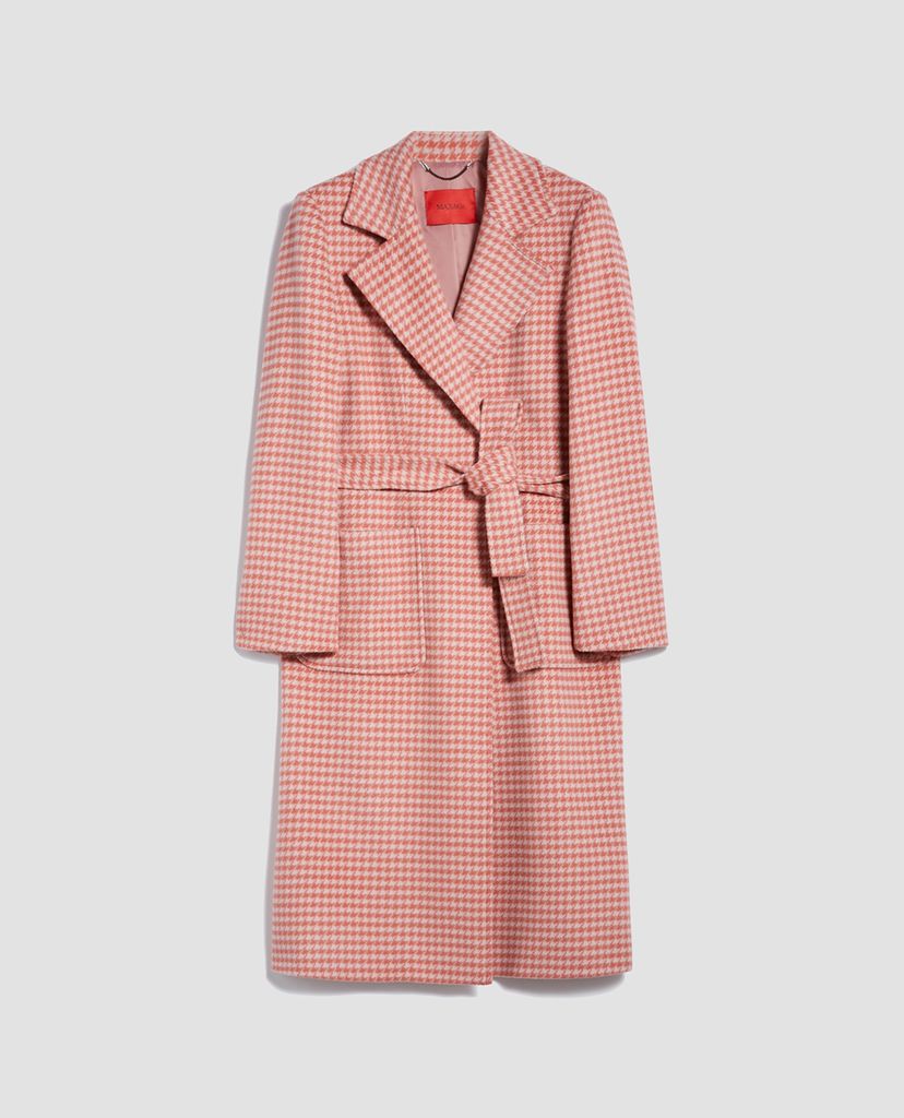 MAX&Co. - Áo măng tô nữ phối thắt lưng Pure Wool Runaway