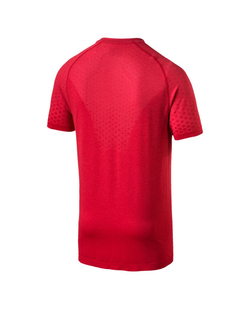 PUMA - Áo thun nam cổ tròn Evostripe