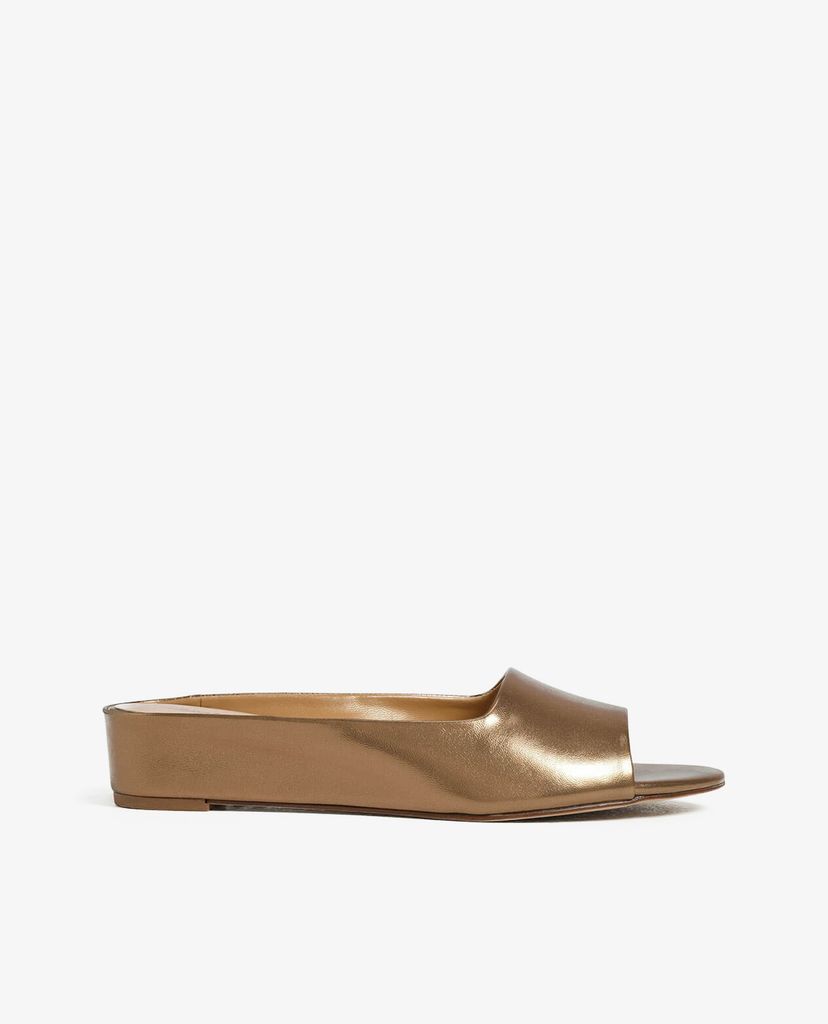 CHARLES & KEITH - Giày đế xuồng hở mũi Open Toe Slide