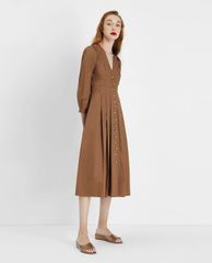 CHARLES & KEITH - Giày đế xuồng hở mũi Open Toe Slide